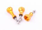G TMC Aluminum Thumb Knob Stainless Bolt Nut Screw Set (Golden)